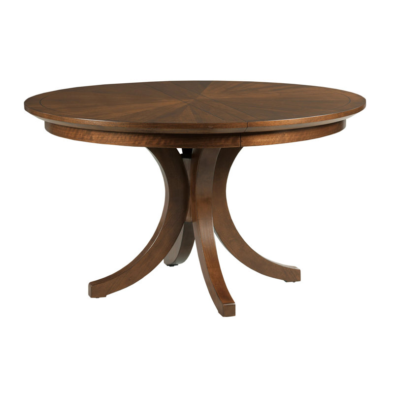 Table de salle à manger à piédestal extensible Aro