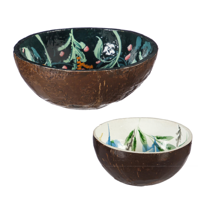 Bol décoratif au coco naturel