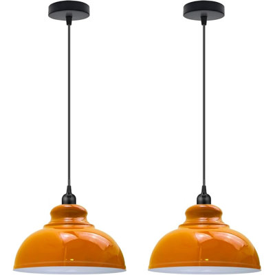 Ensemble de 2 luminaires suspendus Modern Modern