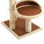 Arbre à chat à plusieurs niveaux avec deux lits et poteaux à griffer, tour pour chat pour grands chats et chatons, 27 po x 19 po x 16 po-139369251