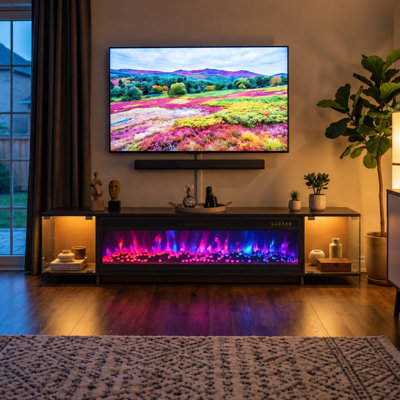 Meuble télé 70,9 po Modern