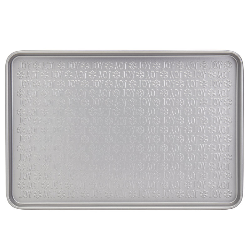 17-Inch Nonstick Carbon Steel Holiday Cookie Sheet