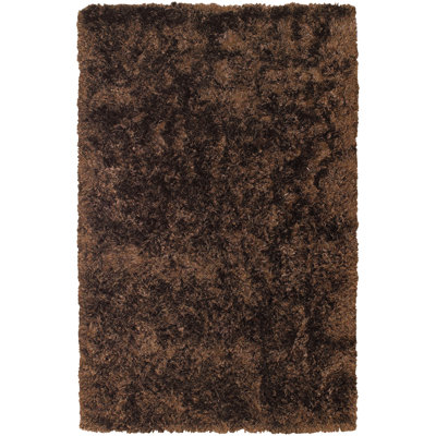 Tapis brun foncé Cobhan