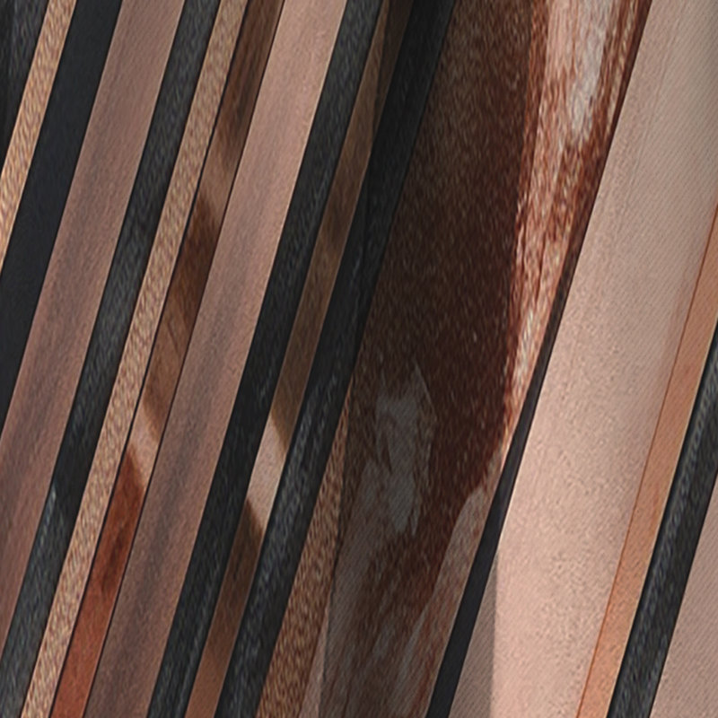 Hali - Rideau occultant en marbre marbré abstrait - 1 panneau, L 52 po x L 84 po