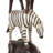 Cole And Grey Polystone Stacked Safari Animals Decorative Sculpture With Round Base
