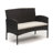 Adreanne Wicker 4 - Person Patio Conversation Set with Cushions