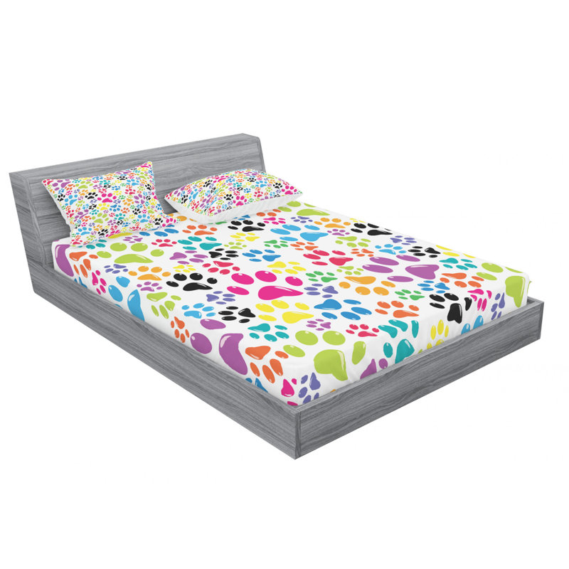 Microfiber Sheet Set, Full Sheet Set with Fitted Sheet
