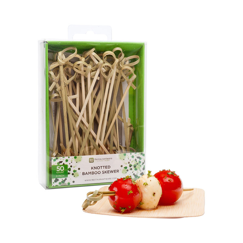 Bamboo Picks, 4", Green