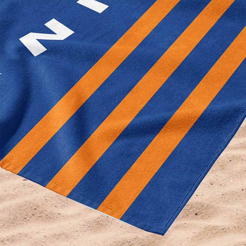 Serviette de plage NBA Stripes, New York Knicks