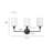 Winston Porter Tywonda 3 Light Vanity with White Fabric Shade-1777870255