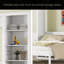 Grand lit escamotable mural avec tablettes-1877213022