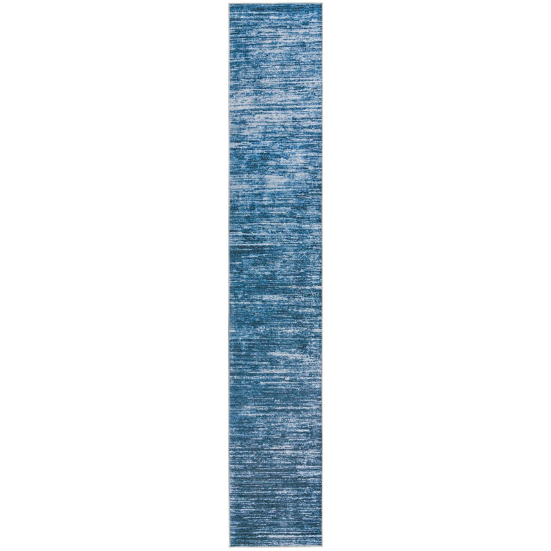 Ikhasa Chenille Abstract Indoor Rug, Runner 2'6" x 14'