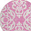 Tapis rond lavable intérieur / extérieur 8 pi