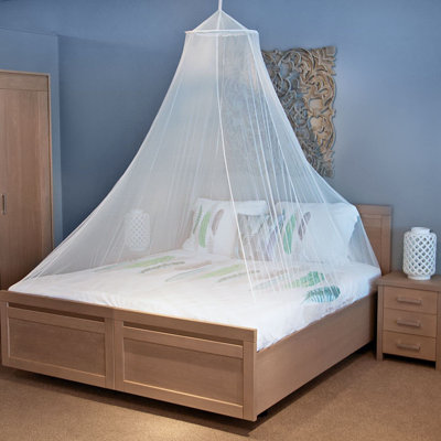 Mosquito Net For Single To King-Sized Beds – Fully-Enclosed Bed Canopy For Travel Or Decoration – Free Bag, Hanging Kit & Adhesive Ceiling Hooks For Easy Setup