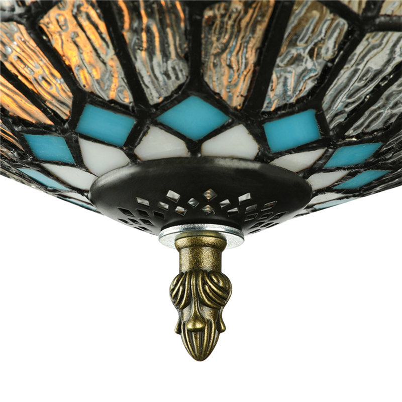 Plafonnier encastré à 2 lumières 12 po