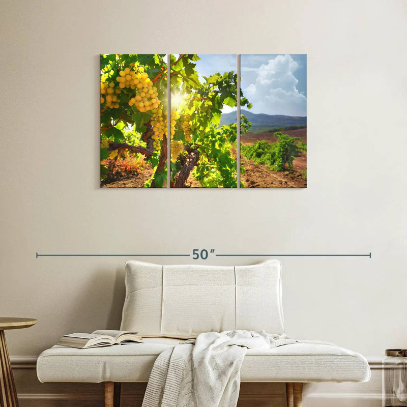 Yarlin Luminous Grape Vine, 24" H x 38" W