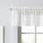 Canterbury Lace 3pc Val/Tier Set White