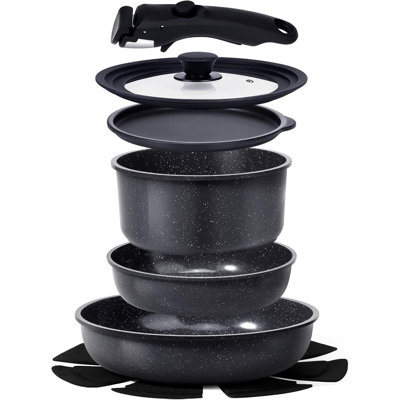 8 - Piece Aluminum Cookware Set