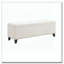 Banc de rangement en lin capitonné-683682704