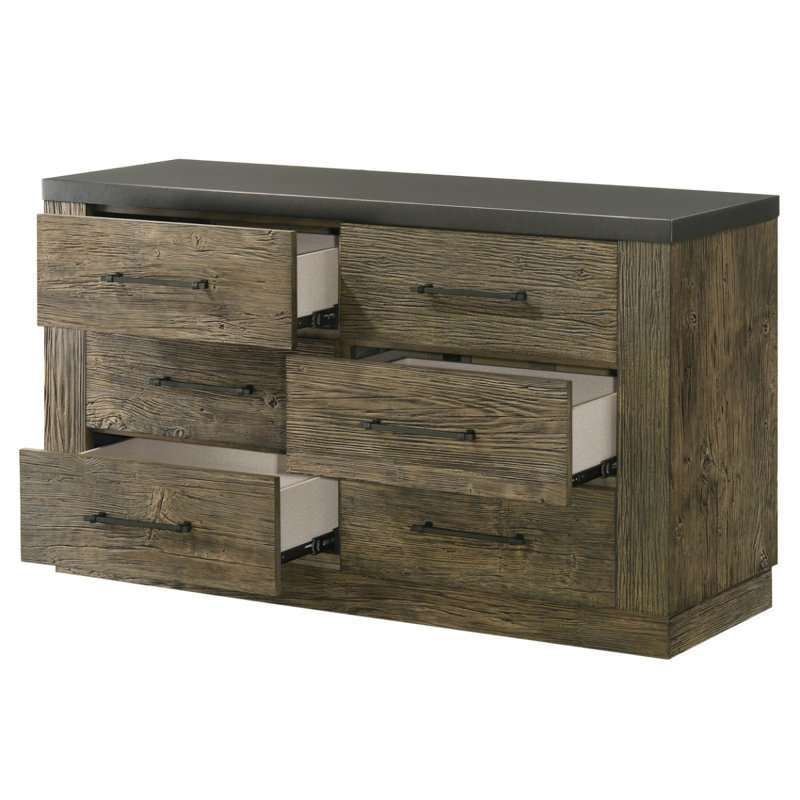 Commode 6 tiroirs Menik