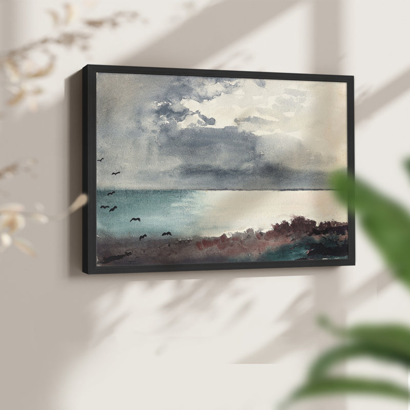 Paysages rétro-CCGCL-impression encadrée, H 11 po x l 14 po, Noir