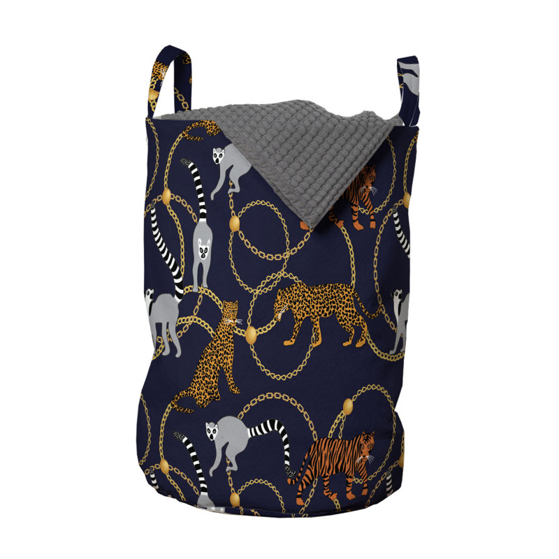 Fabric Laundry Bag with Handles