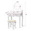 Ensemble coiffeuse avec miroir 5 tiroirs Oldfield-1322571907