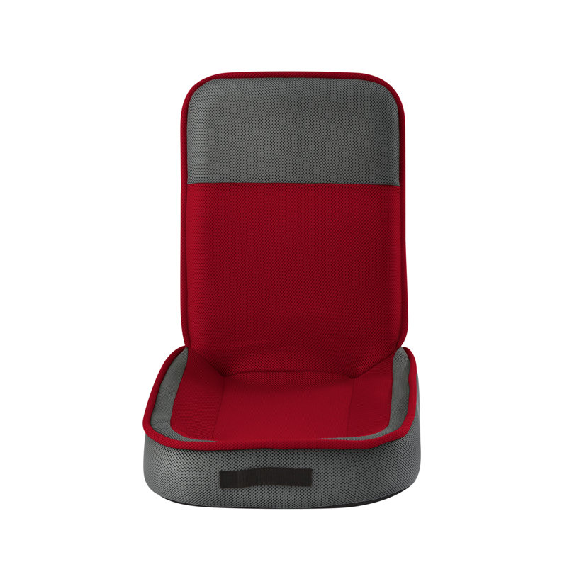 Loungie Ergonomic Floor Game Chair, Red