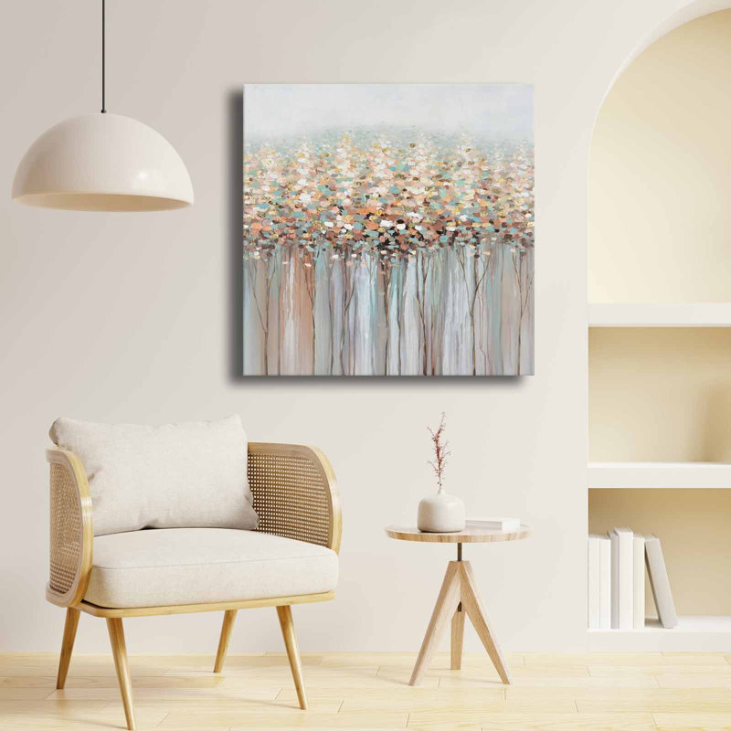 Peinture décorative sur toile