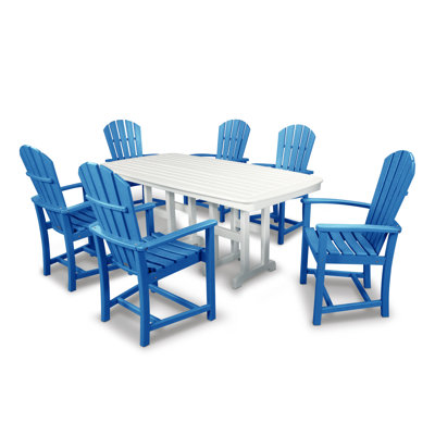 Ensemble repas 7 pièces POLYWOOD Palm Coast