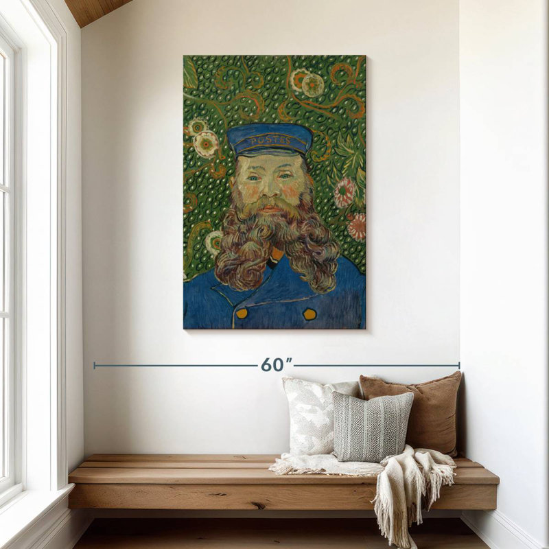 Leisha, portrait de Joseph Roulin, H 45 po x l 30 po