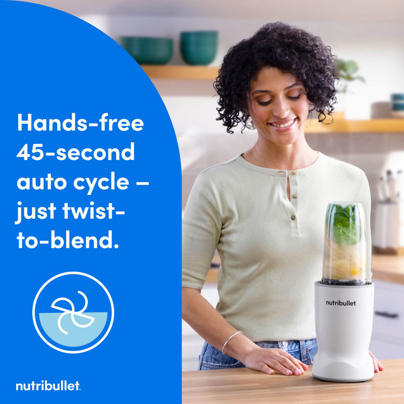 Mélangeur NutriBullet Turbo Personal 1000 watts, White