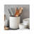 Ceramic / Porcelain Round Utensil Crock
