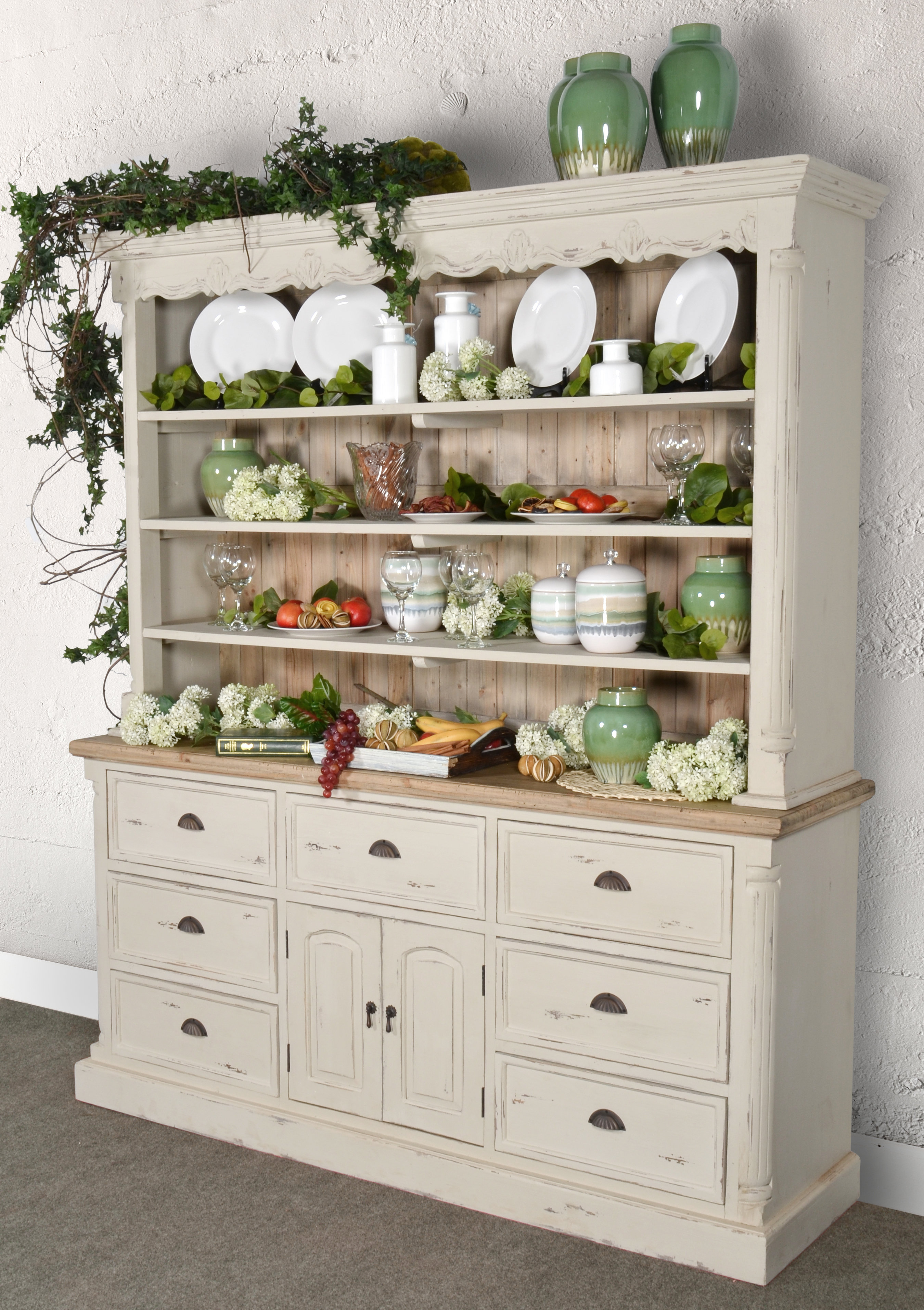 Rosalind Wheeler Flavio Farmhous China Cabinet | Wayfair