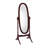 Tall Standing Wooden Floor Mirror With Adjustable Swivel And Oval Shape, A Stylish And Functional Addition To Any Space.-698672367