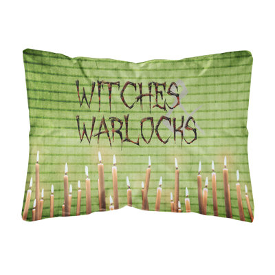 Coussin décoratif intérieur/extérieur warlocks halloween