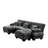 Chenille Cloud Couch Sofa with Ottoman-405481812-405481815-418573847