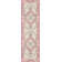 Oriental Pink/Beige/Brown Area Rug