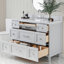 ARIEL Monroe 48 Single Sink Bathroom Vanity with Carrara Quartz Top-1351750971-1376610448-1376610449