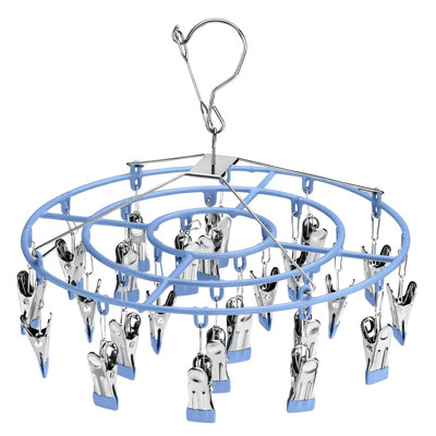Sock Drying Rack with 24 Clips
