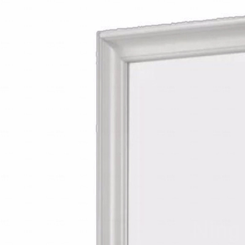 Miroir carré blanc, Blanc