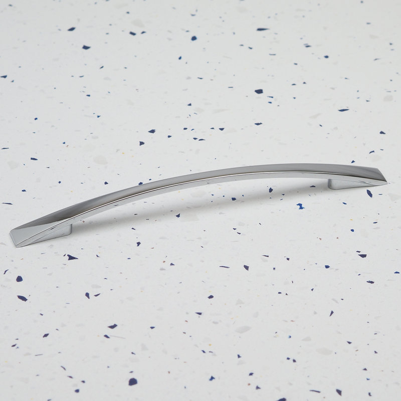 160mm Polished Chrome Bow Handle, 160mm