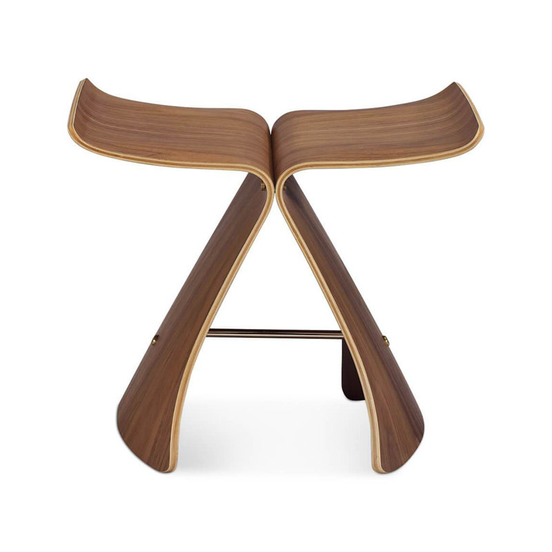 Tabouret de bar en bois massif, 1