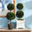 Double Sphere Topiary Drop-In 20"