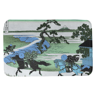 Tapis pour salle de bain antidérapant Clair Sekiya Village at Sumida River