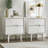 Aizlyn Mid-Century Modern Solid Wood Groove-Handle Nightstands-873594409