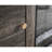 Iris 70"W Gray Walnut Finish TV Stand Console With Fireplace And Heater