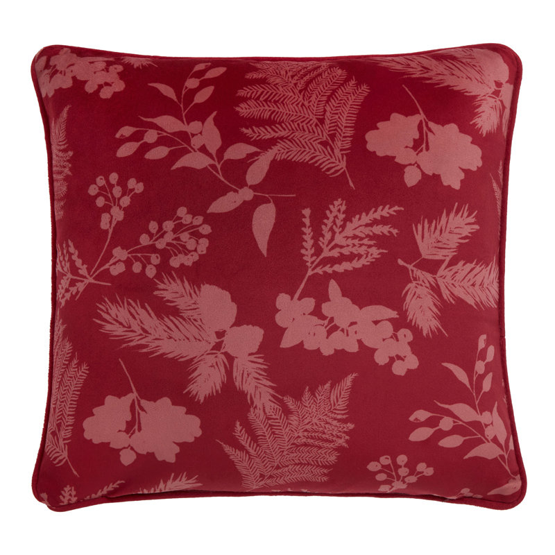 Lanny Striped Green Square Cushion
