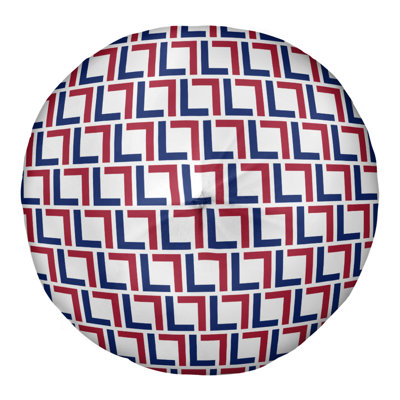 Geometric Reversible Throw Pillow