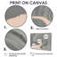 Spiral Gray Rift On Wood Slide - Minimalisme, impressions encadrées, art mural sur toile gris minimaliste-82378304-82378367-82378366